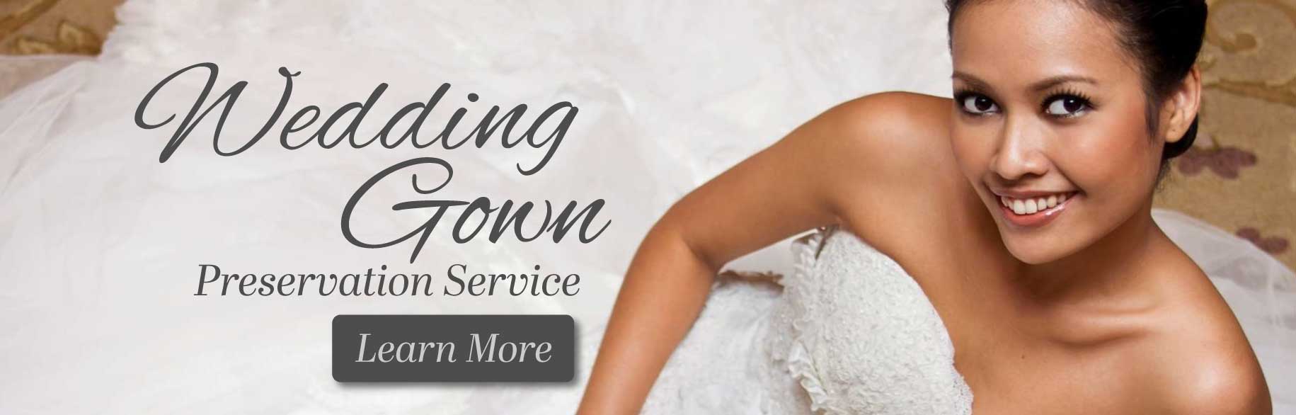 Wedding Gown Preservation Service